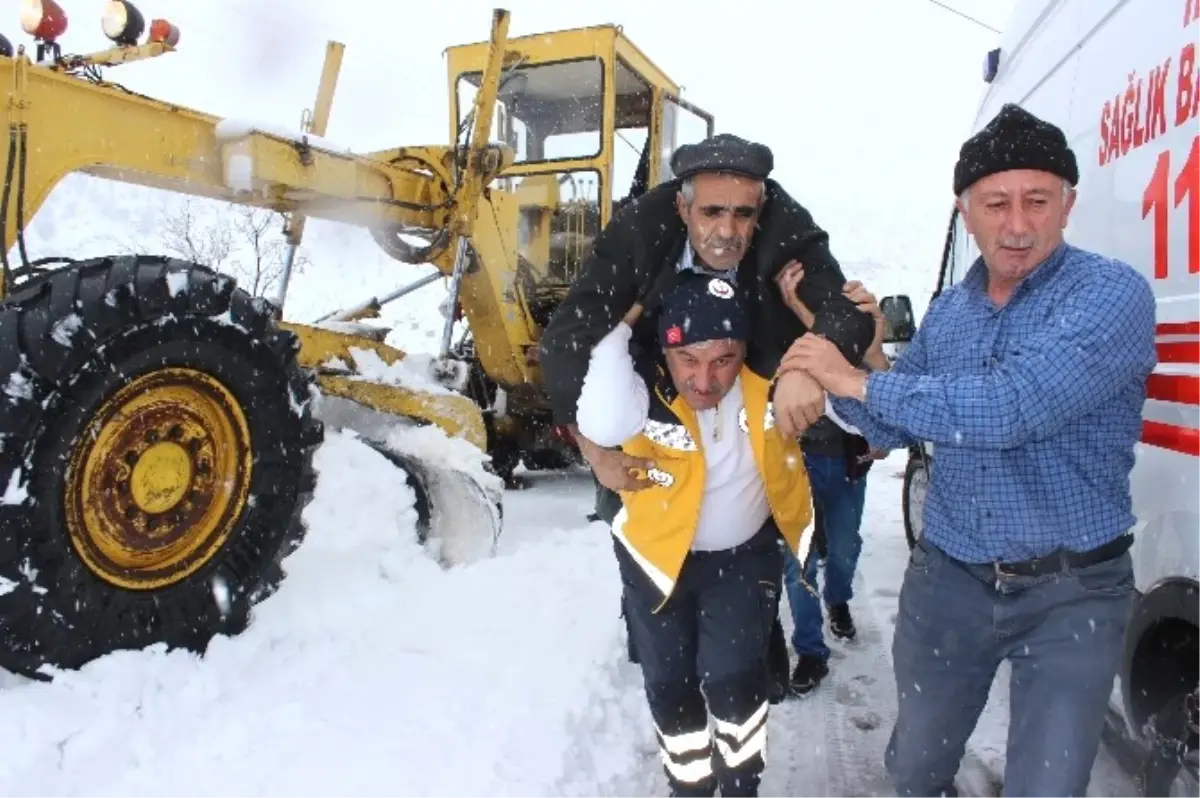 İl Özel İdaresi Ekipleri Hastayı Kurtarmak İçin Seferber Oldu