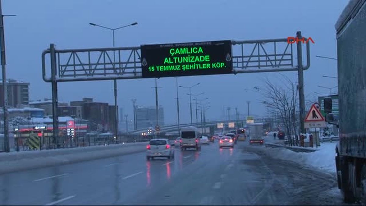 Vatandaşlar Toplu Taşımaya Yöneldi, İstanbul Trafiği Rahat Nefes Aldı