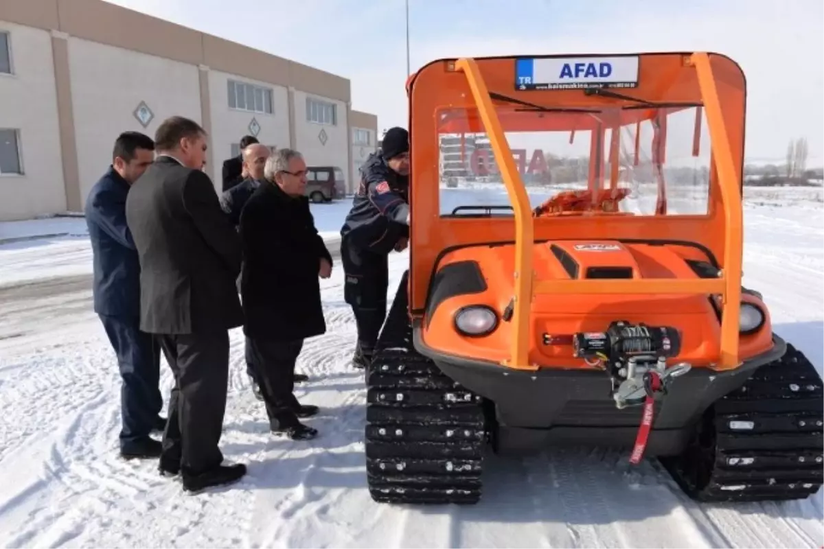 Kütahya Afad\'a Yeni Bir Kurtarma Aracı Daha