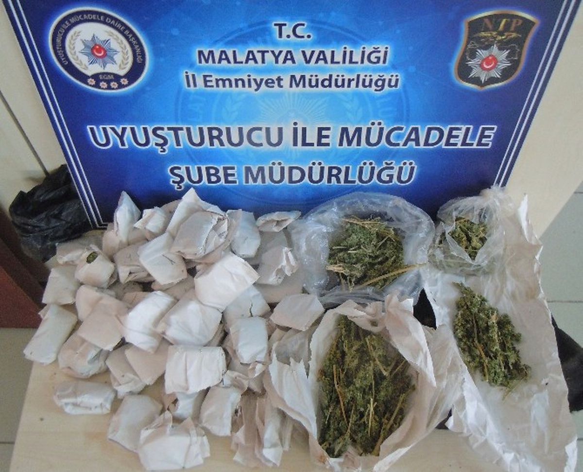 Malatya\'da Uyuşturucu Operasyonu