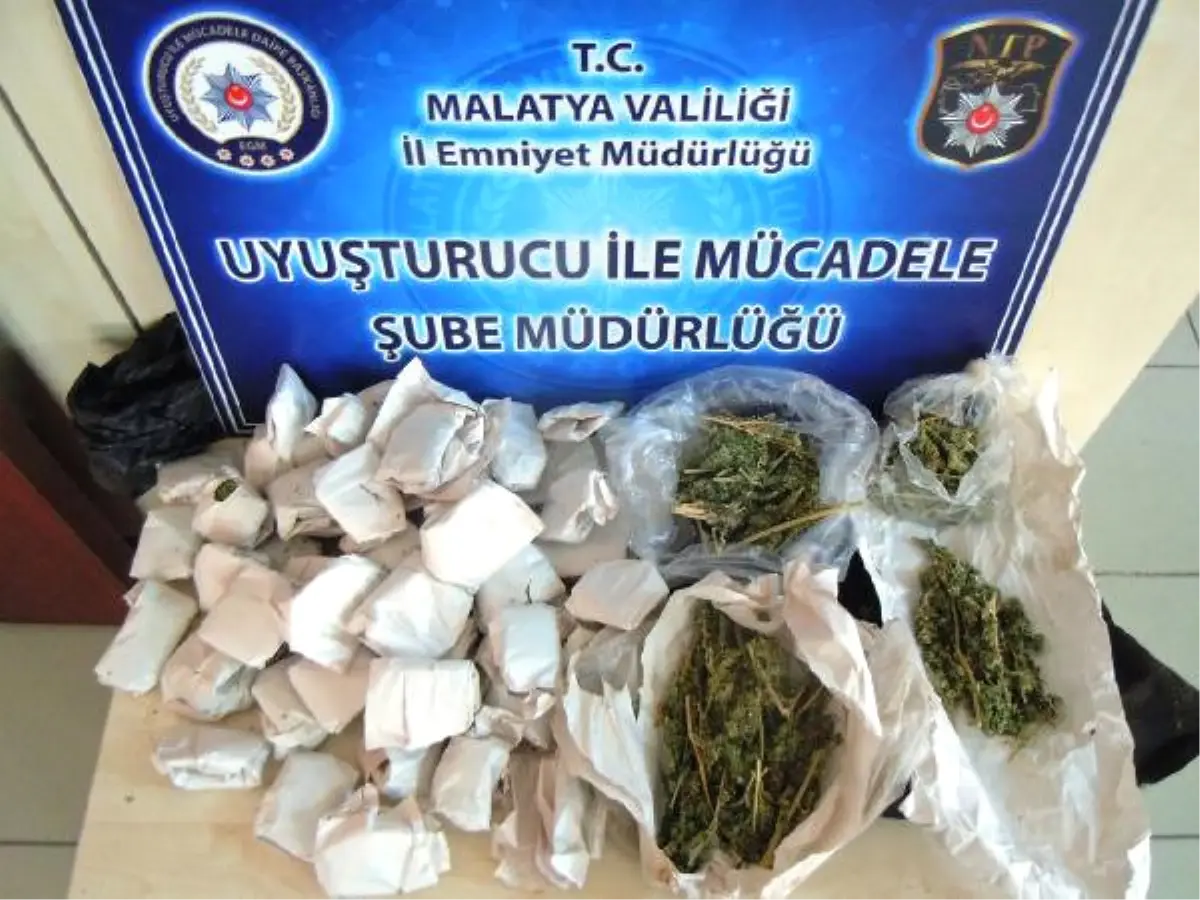 Malatya\'da Uyuşturucu Operasyonu