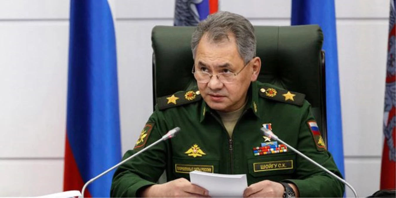 Rusya Savunma Bakanı Şoygu Açıklaması