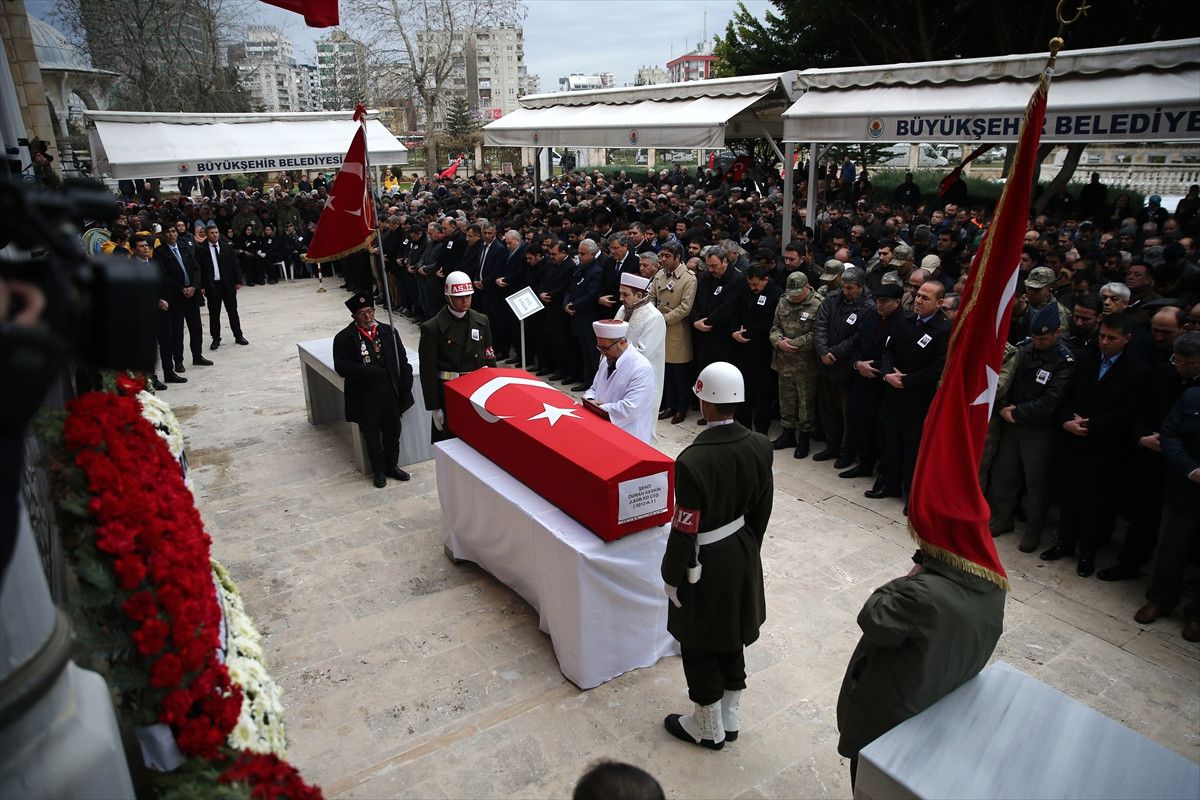 Şehit Astsubay Son Yolculuğuna Uğurlandı