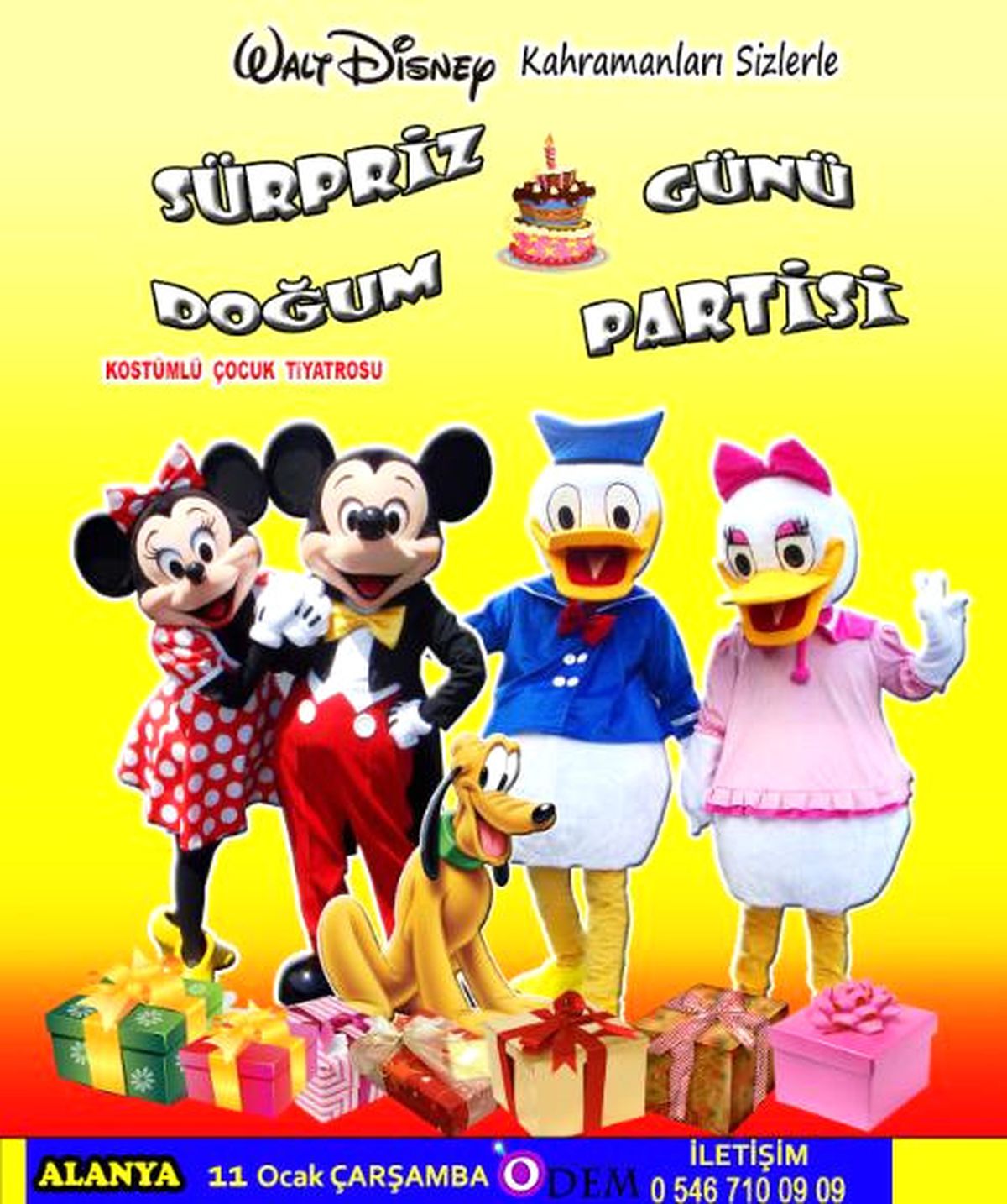 Süpriz Doğum Günü Partisi Alanya