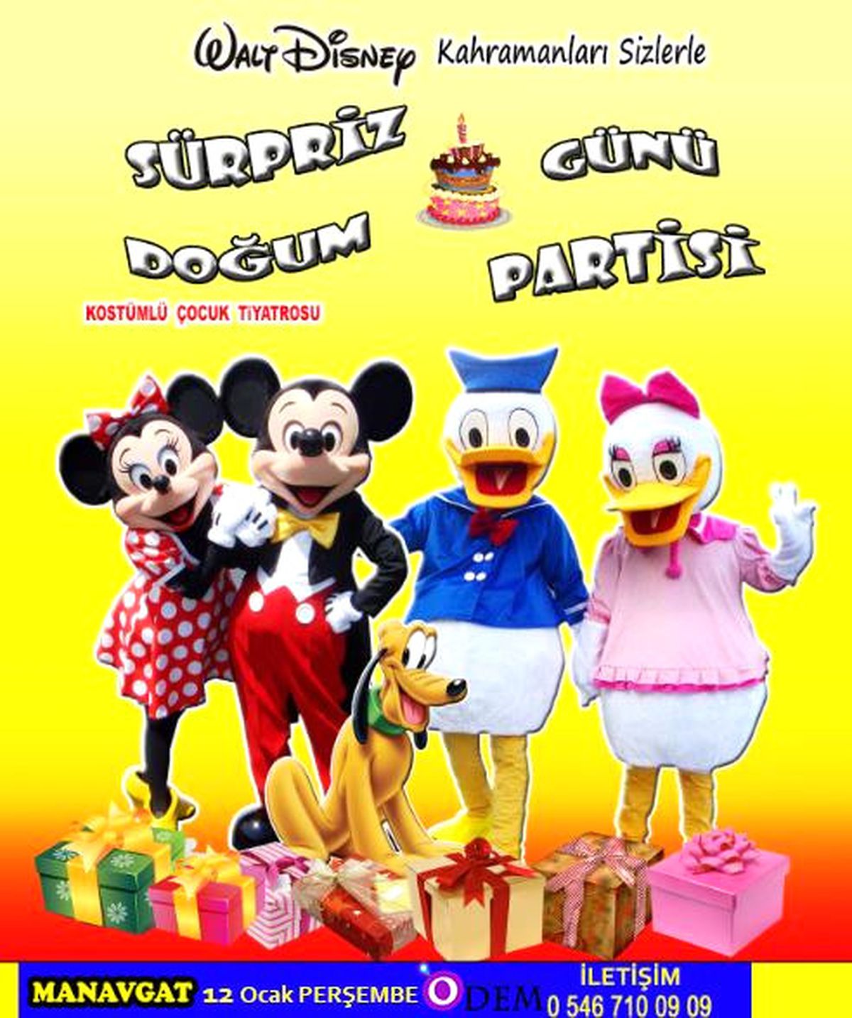 Süpriz Doğum Günü Partisi Manavgat