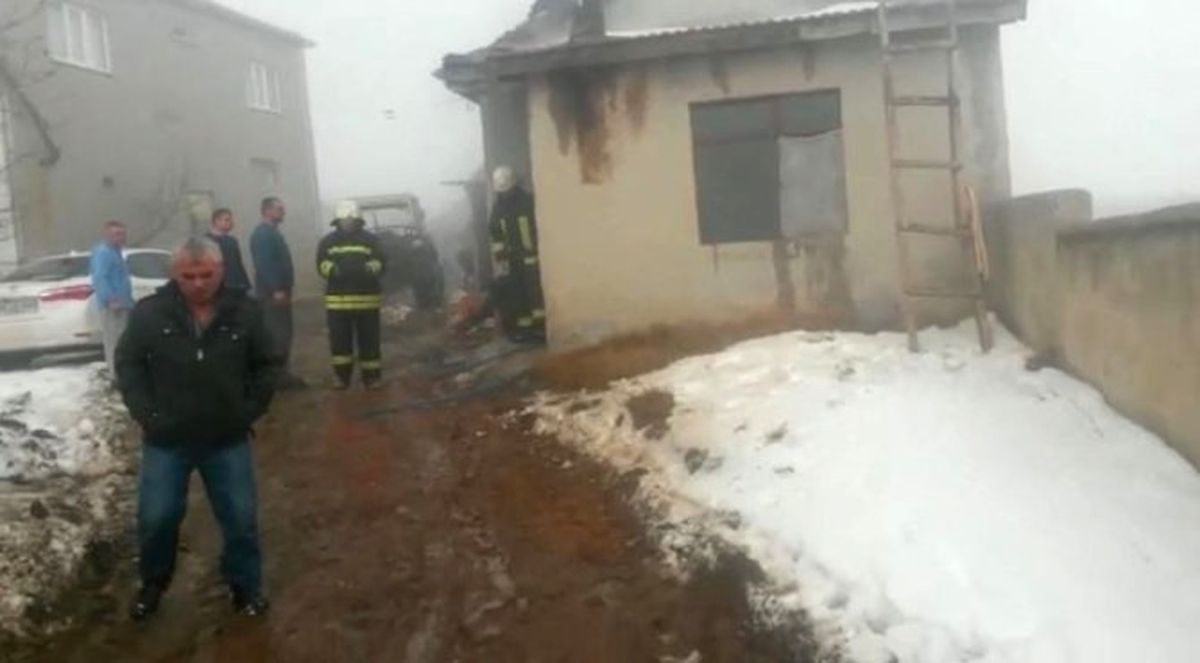 Tekirdağ\'da Ev Yangını