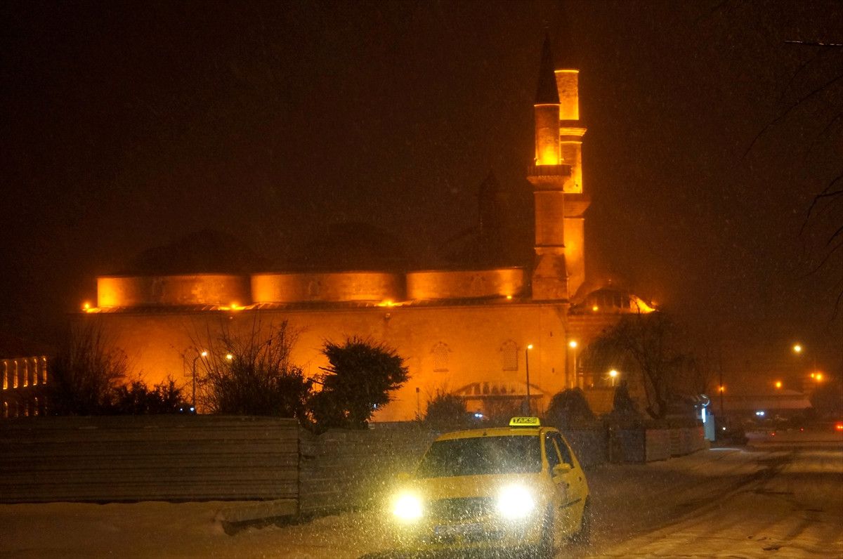 Trakya\'da Kar Yeniden Etkili Olmaya Başladı