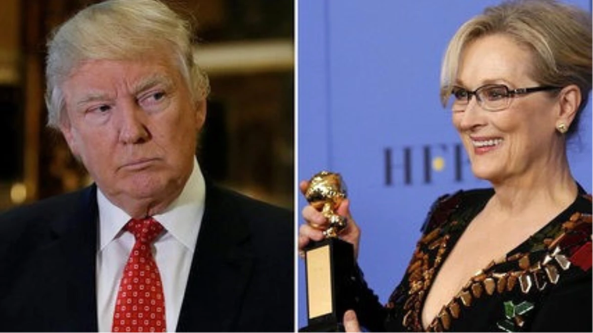 Ödül Töreninde Gönderme Yapan Streep\'e, Trump\'dan Cevap Gecikmedi