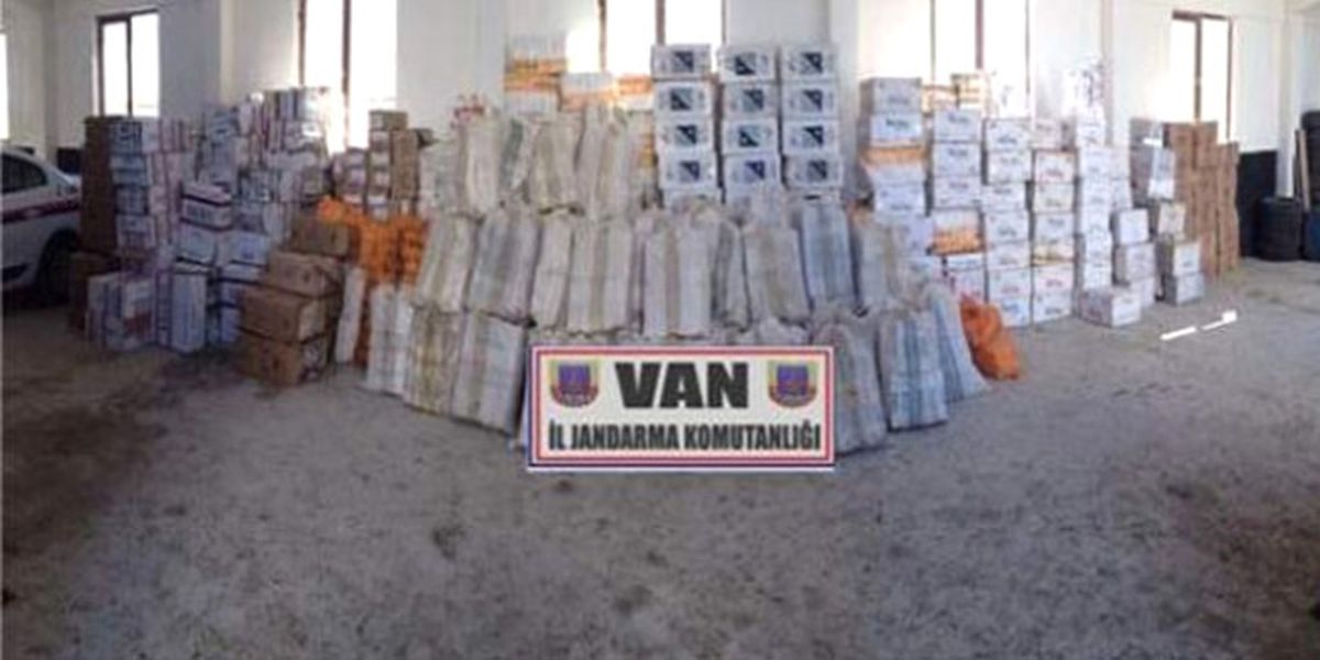Van\'da Kaçak Sigara Operasyonları