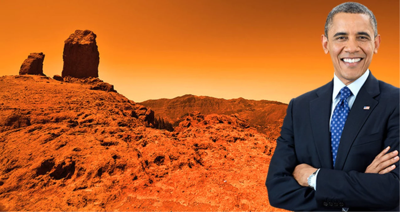 ABD Başkanı Obama 2030\'da Mars\'a Gideceğini Açıkladı