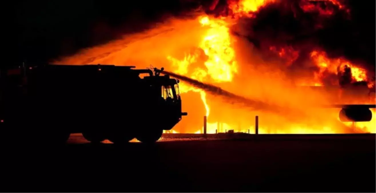 Başkent\'te Mescit Yangını