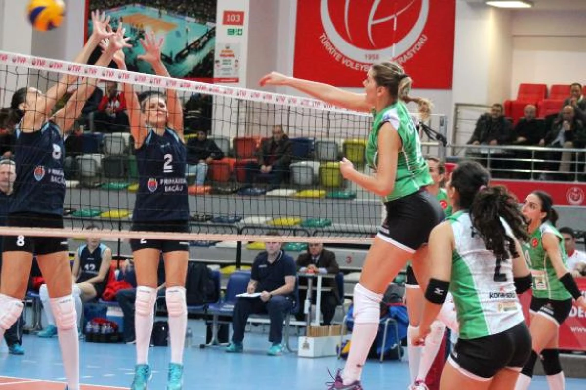 Bursa Büyükşehir Belediyespor - Stiinta Bacau: 3-1 (Cev Challange Cup)