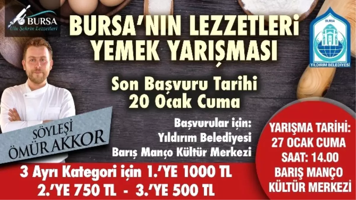 Bursa\'nın Lezzetleri Yarışıyor