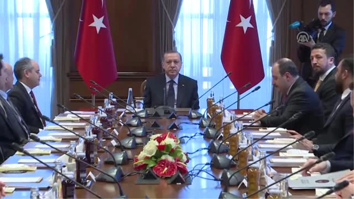 Cumhurbaşkanı Erdoğan, Tbf Başkanı Türkoğlu ve Yönetim Kurulu Üyelerini Kabul Etti