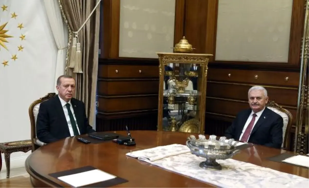 Dha Ankara - Cumhurbaşkanı Erdoğan, Başbakan Yıldırım\'ı Kabul Etti