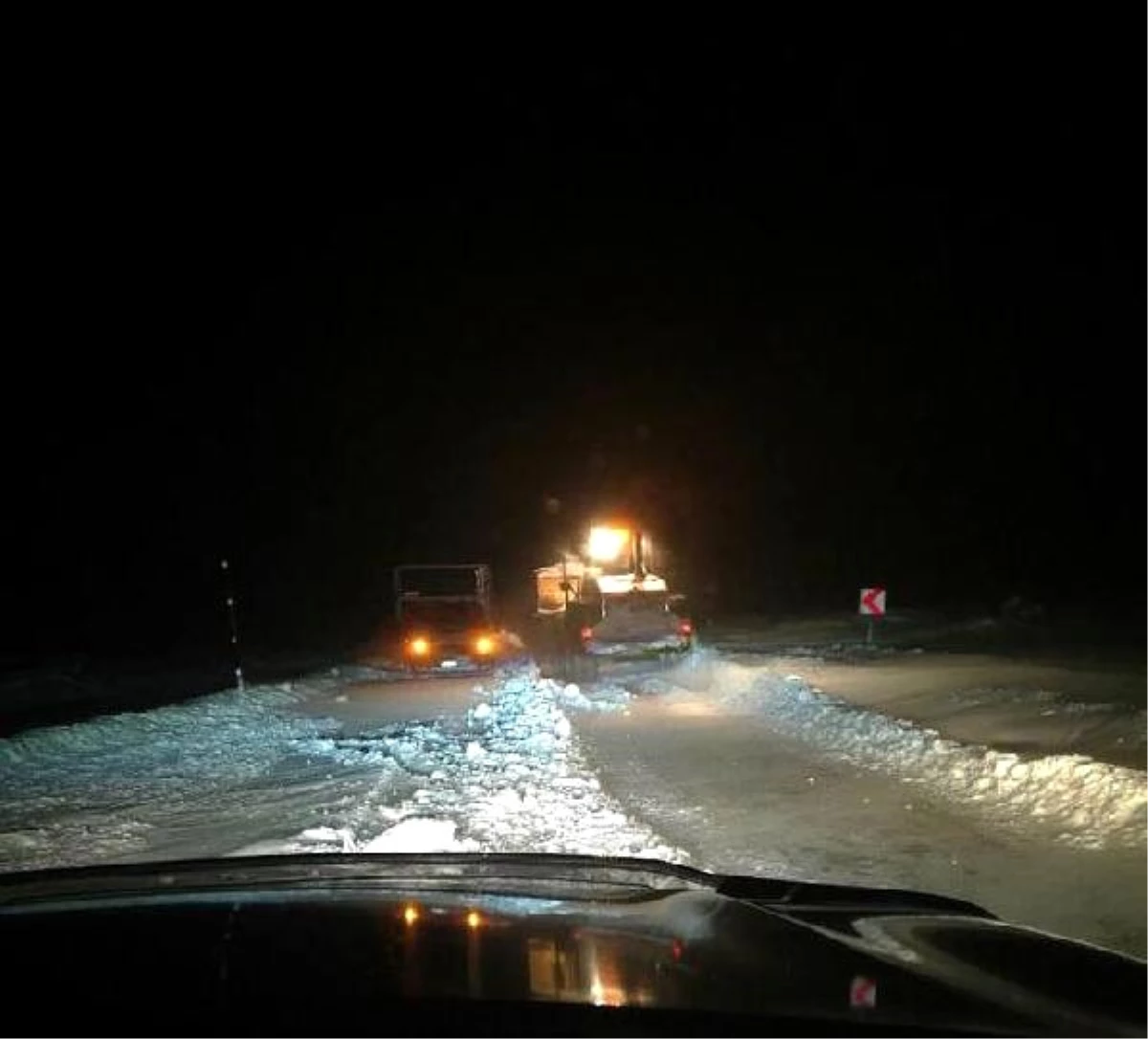 Erciyes Yolu Tipiden Kapandı (2)