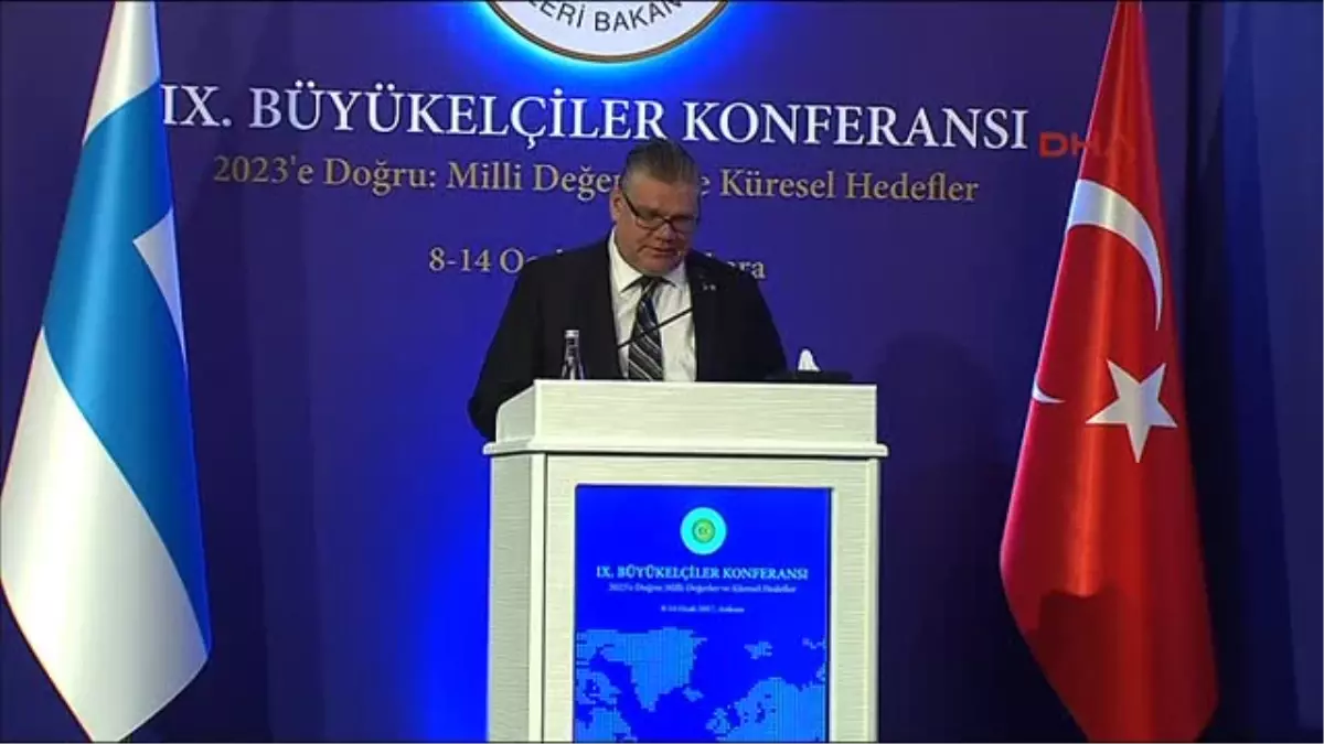 Finlandiya Dışişleri Bakanı Soini, 9\'uncu Büyükelçiler Konferansı\'nda Konuştu 1