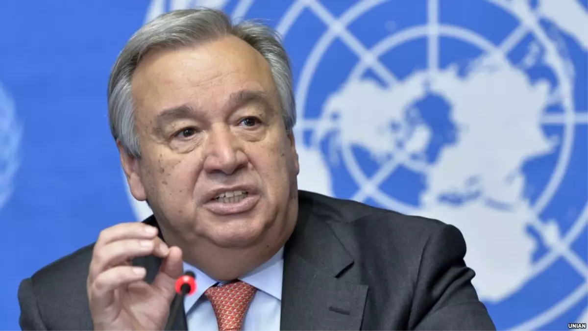 Guterres, BM\'ye Görevini Hatırlattı