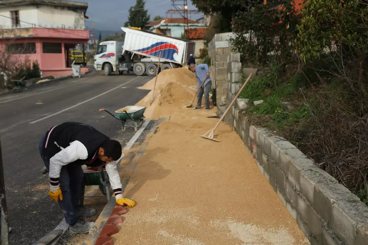 HBB\'den Ballıöz Mahallesi\'ne Kaldırım