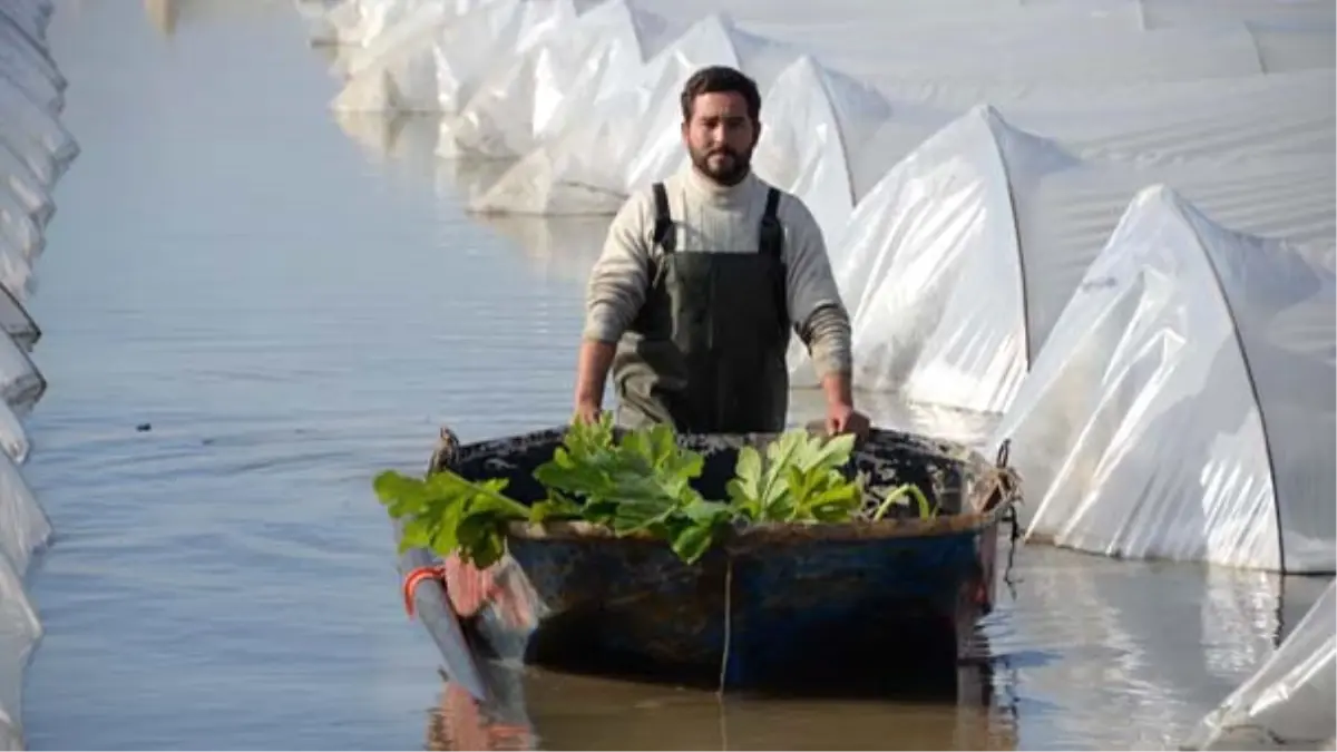 Mersin\'i Sel Bastı, Sebze Fiyatı Piliçle Yarışıyor