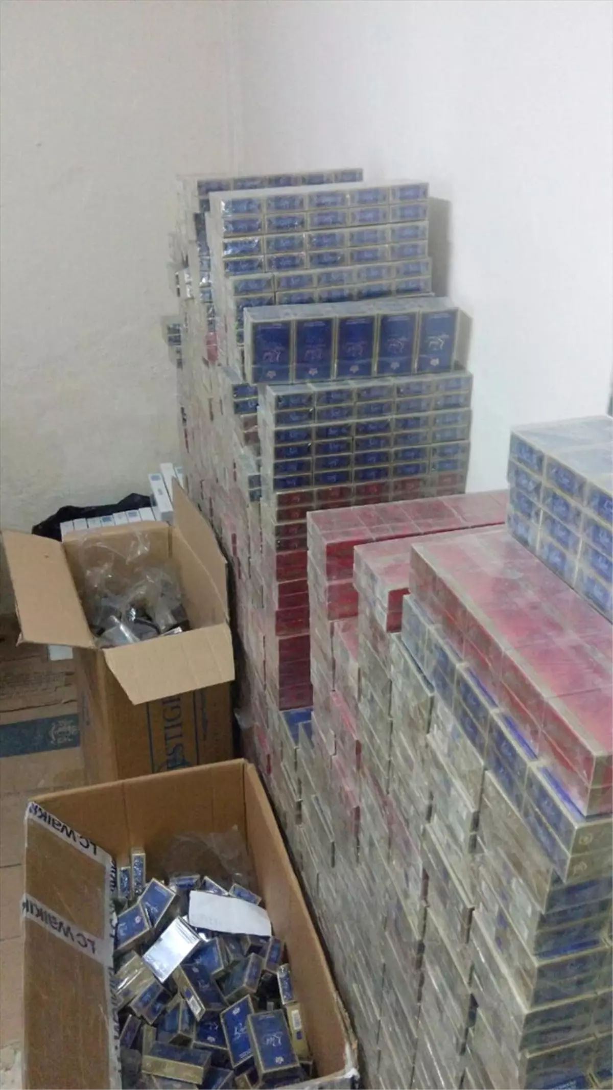 Ordu\'da Kaçak Sigara Operasyonu