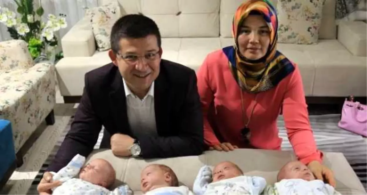 Subaşıoğlu\'ndan Dördüz Bebekli Aileye Ziyaret