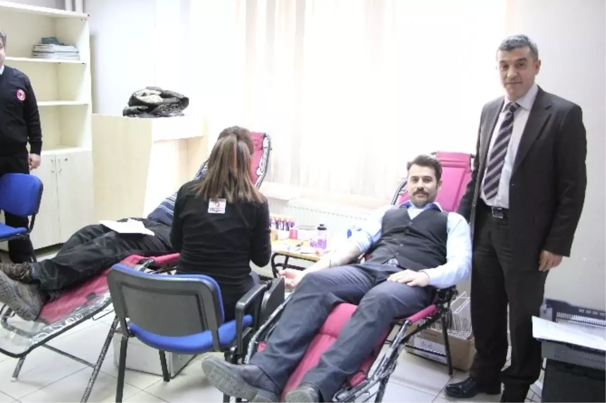 Tkdk\'dan Kan Bağışı Çağrısına Destek