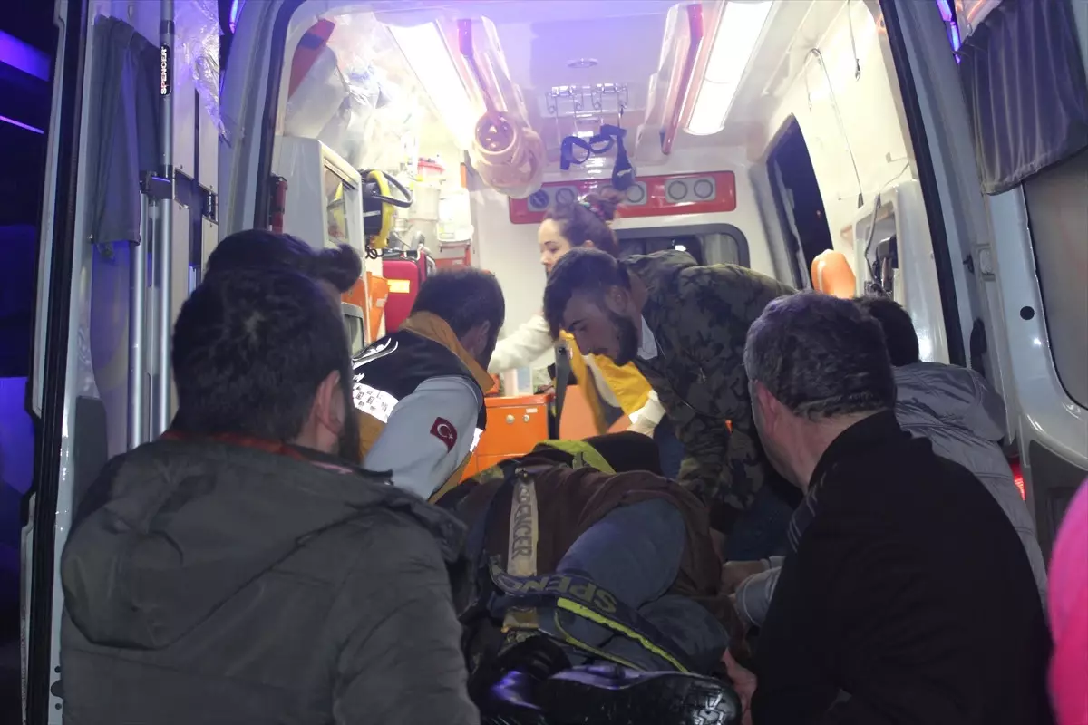 Ünye\'de Trafik Kazası: 1 Yaralı