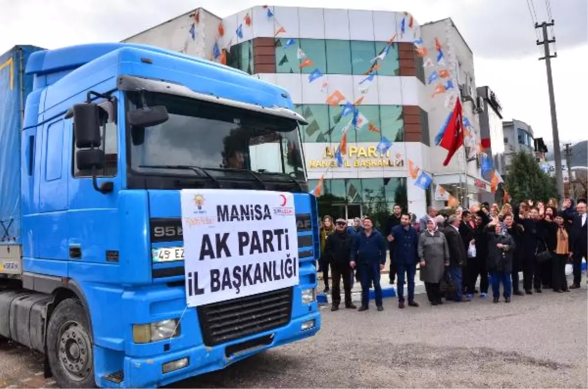 Ak Partili Kadınlardan Halep\'e 2 Tır Yardım