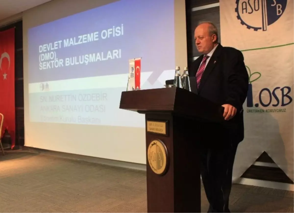 Aso Başkanı Özdebir: "Dmo\'nun Önceliği Yerli Sanayici Olmalı"