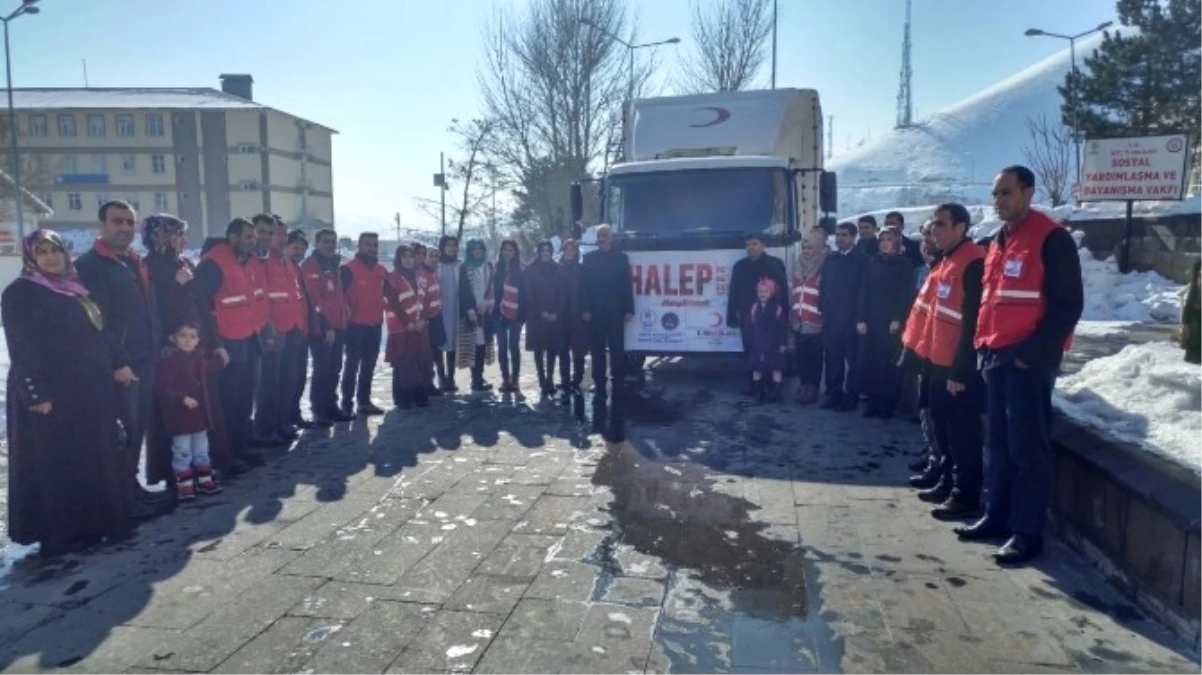Bitlis\'ten Halep\'e Yardım
