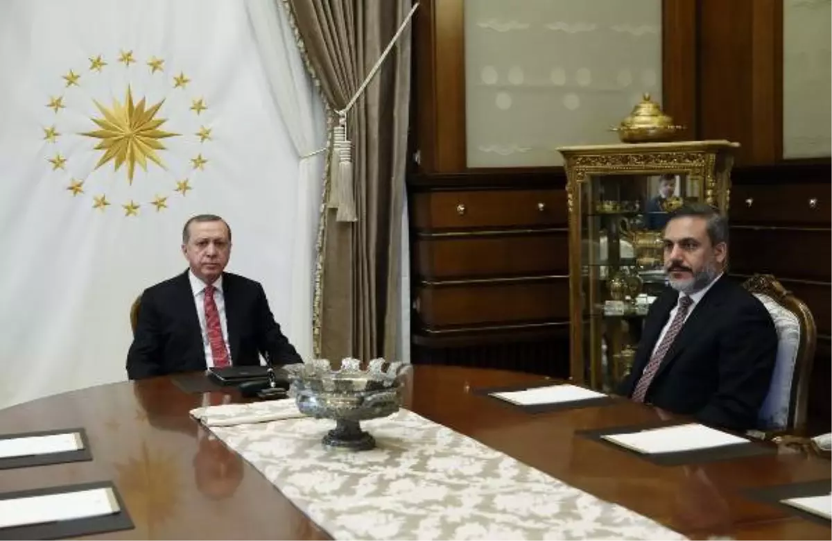 Cumhurbaşkanı Erdoğan, MİT Müsteşarı Fidan\'ı Kabul Etti