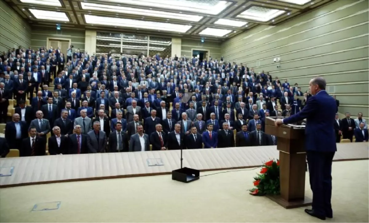 Cumhurbaşkanlığı Külliyesinde Muhtarlar Toplantısı