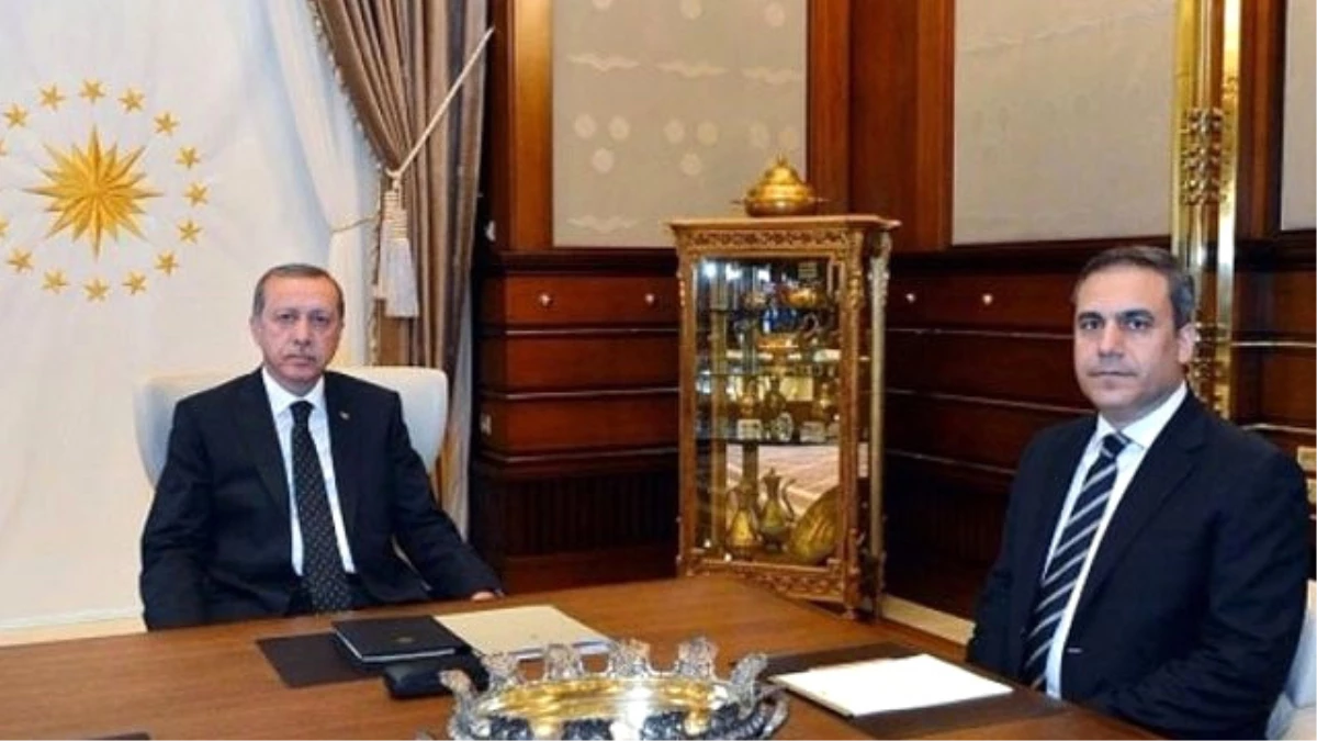 Dha Ankara - Cumhurbaşkanı Erdoğan, MİT Müsteşarı Fidan\'ı Kabul Etti