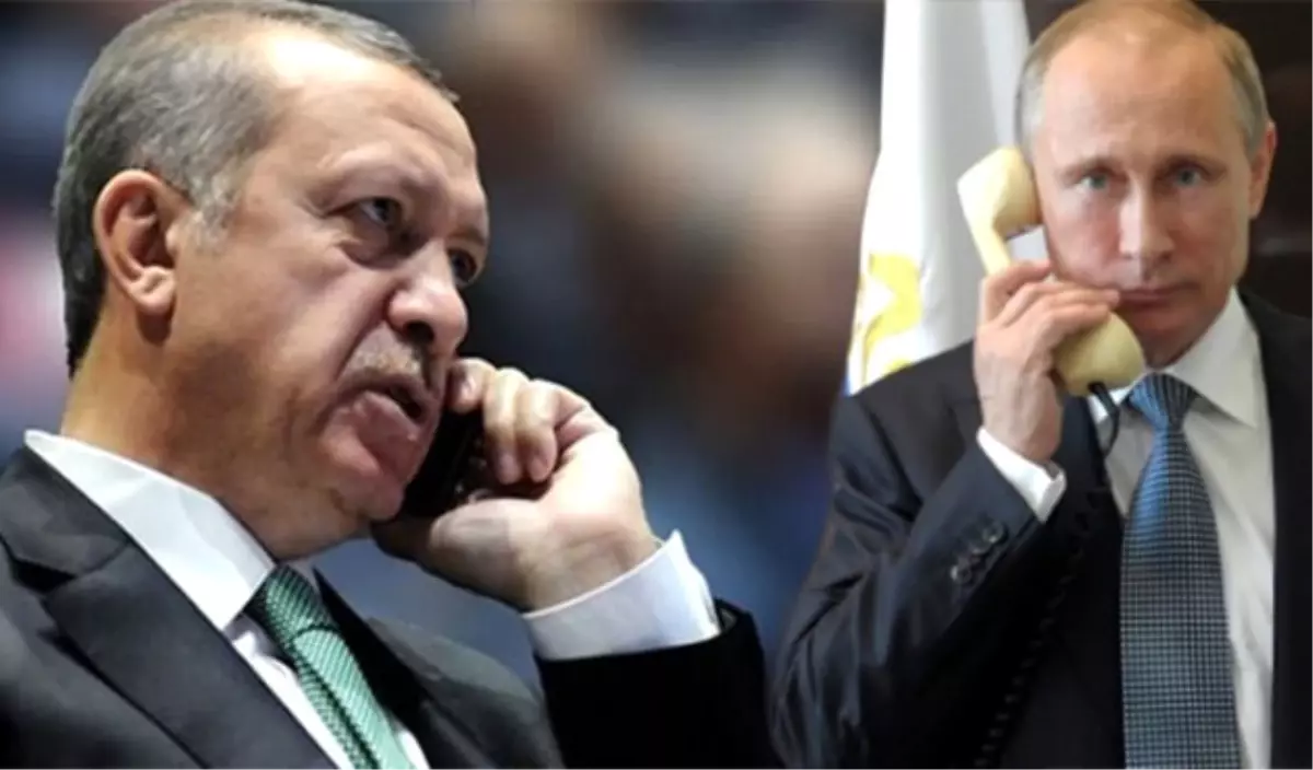 Erdoğan ve Putin Telefonda Görüştü