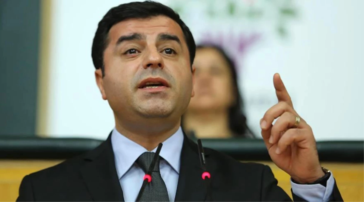 Hdp Eş Genel Başkanı Demirtaş Hakkındaki Dava