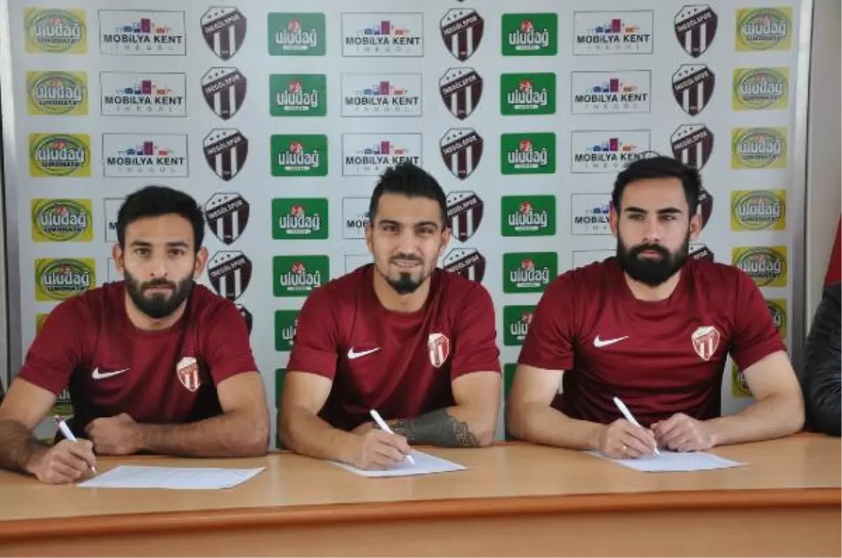 İnegölspor\'da 3 İmza