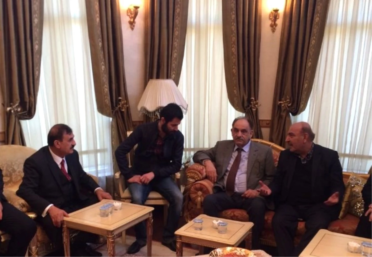 Irak Başbakan Yardımcısı Mutlak\'tan Aslan\'a Taziye Ziyareti