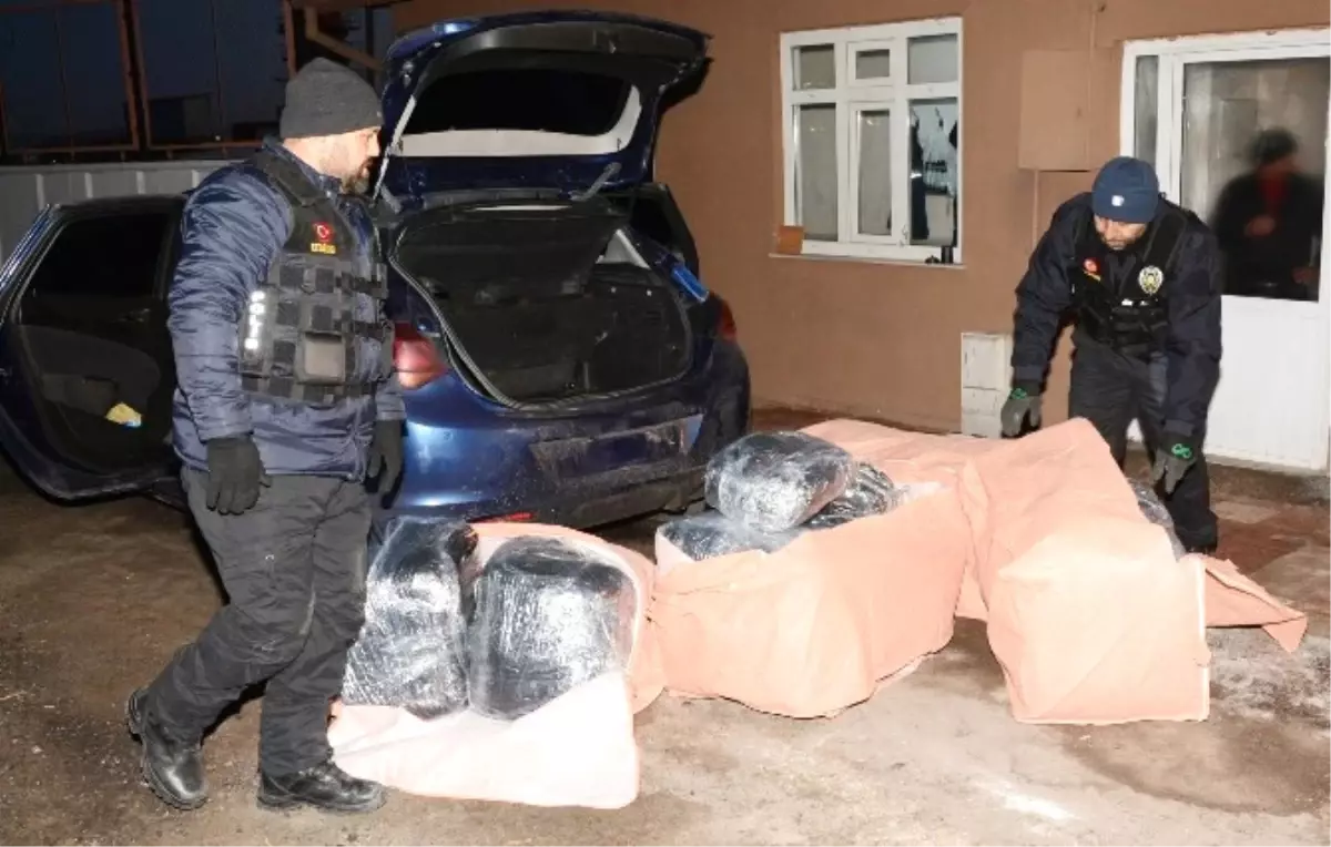 Uzman Çavuşun Otomobilinde 180 Kilogram Esrar Bulundu