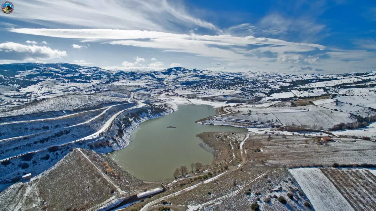Kula Jeoparkı\'nın Kar ile Gelen Eşsiz Güzelliği