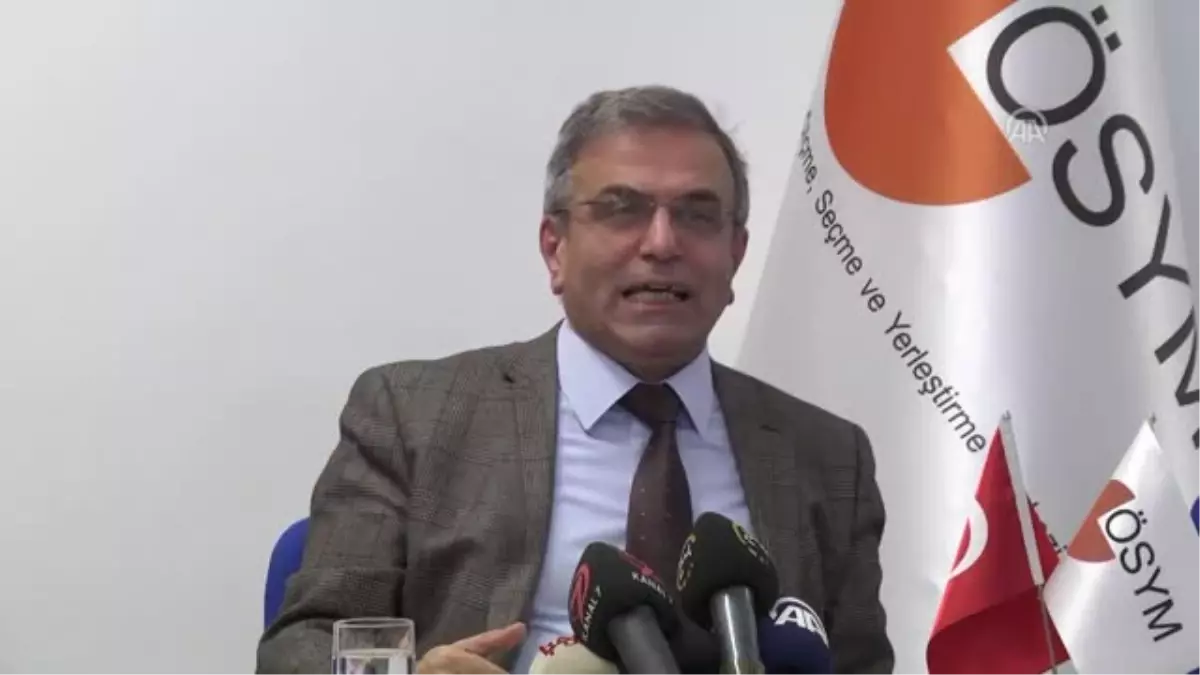 ÖSYM Başkanı Demir: "E-sınav Merkezimizde 5 Bin Kişiye Sınav Yaptığımızda, Guinness Rekorlar...