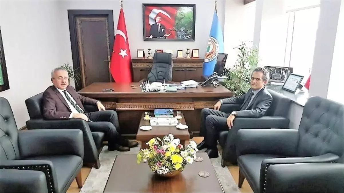 Rektör Özer\'den Beşel\'e Ziyaret