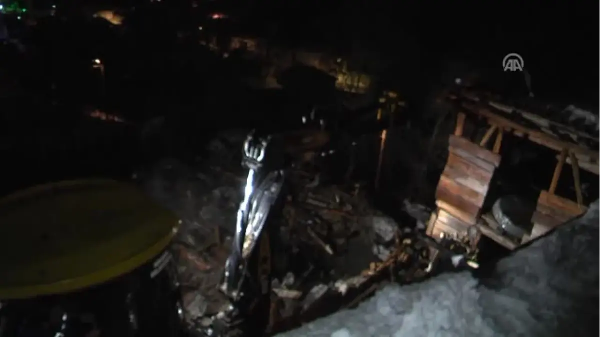 Tokat\'ta Ahşap Evde Yangın: 1 Ölü