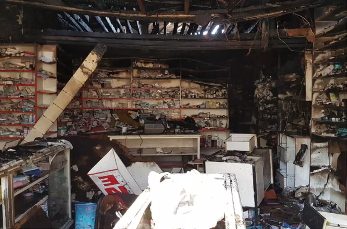 Adana\'da İş Yeri Yangını