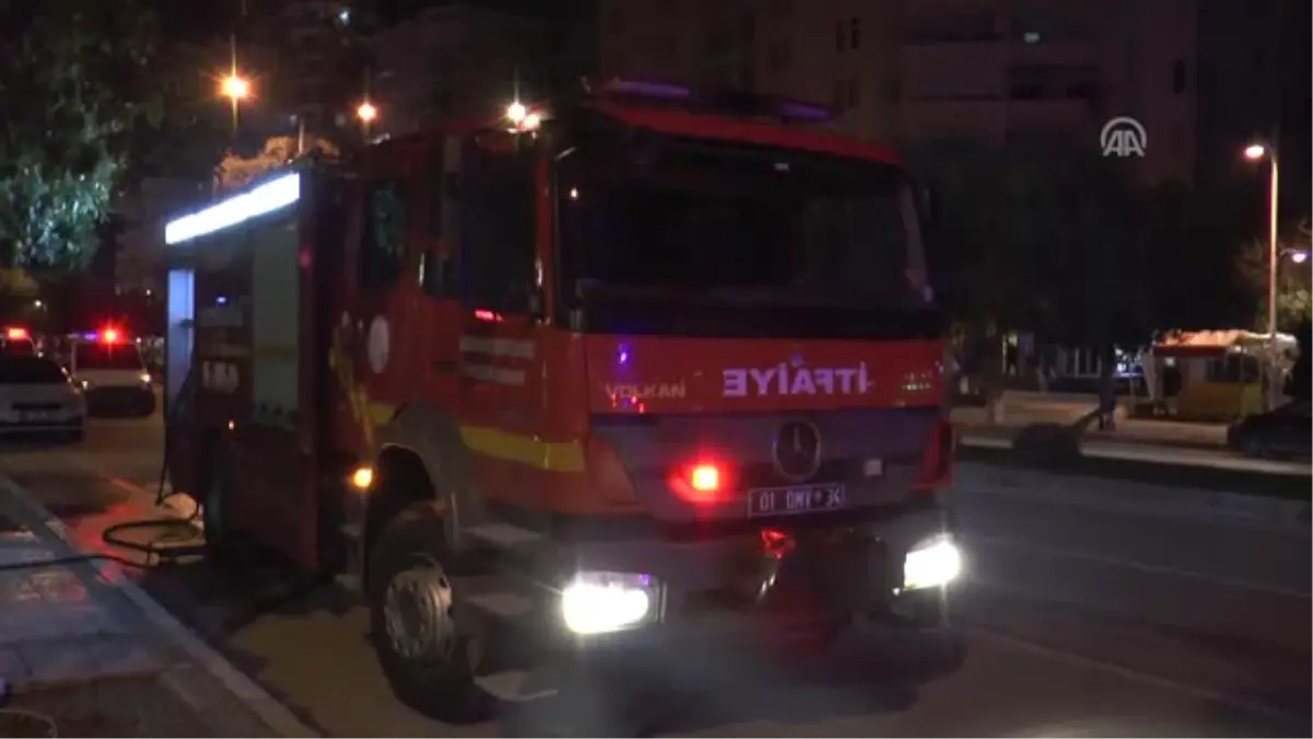 Adana\'da Iş Yeri Yangını