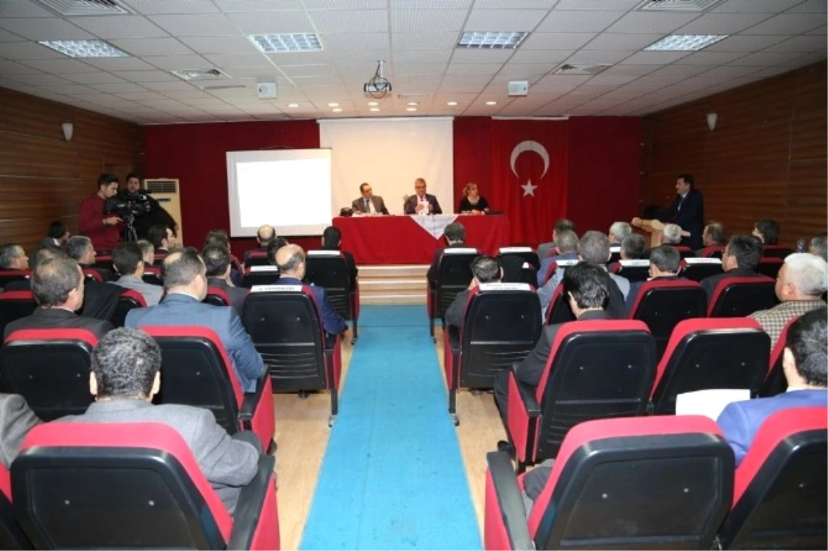 Aksaray\'da 2016 Yılı 4. Dönem İl Koordinasyon Kurulu Toplantısı Yapıldı