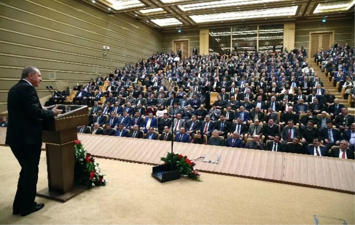 Aydınlı Muhtarlar Cumhurbaşkanı Erdoğan ile Buluştu