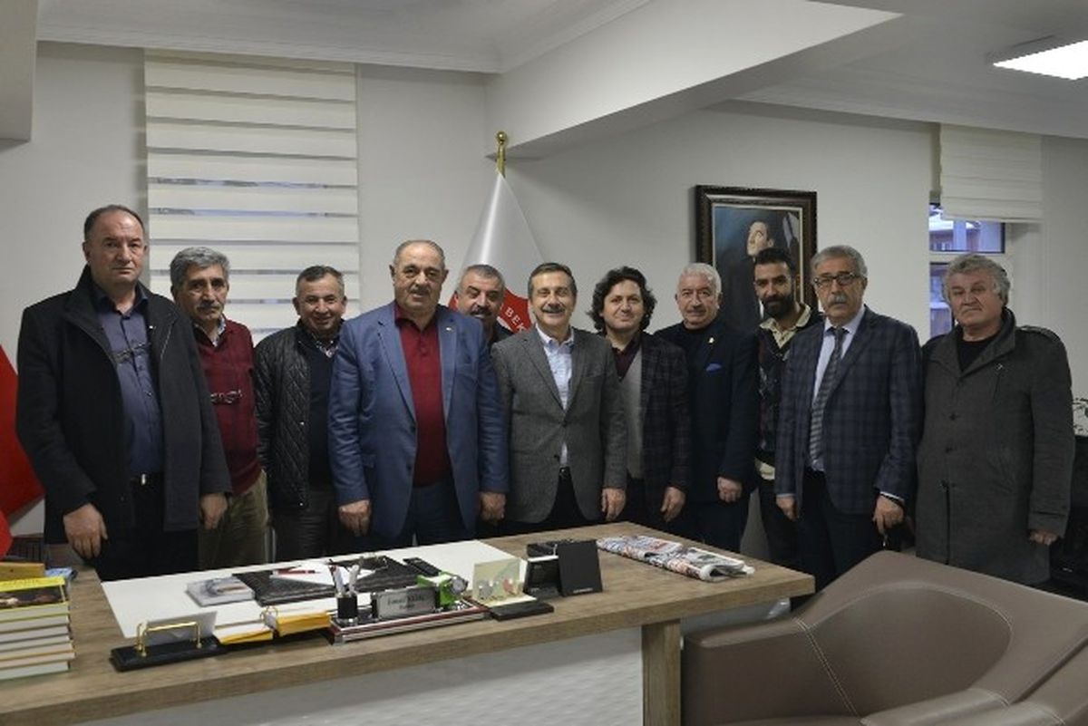 Başkan Ataç Habev\'i Ziyaret Etti