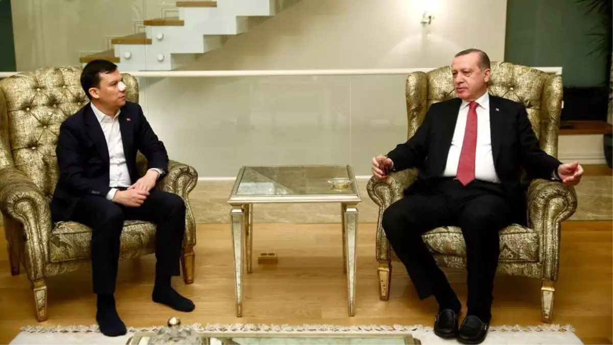 Cumhurbaşkanı Erdoğan\'dan Şahin\'e Geçmiş Olsun Ziyareti