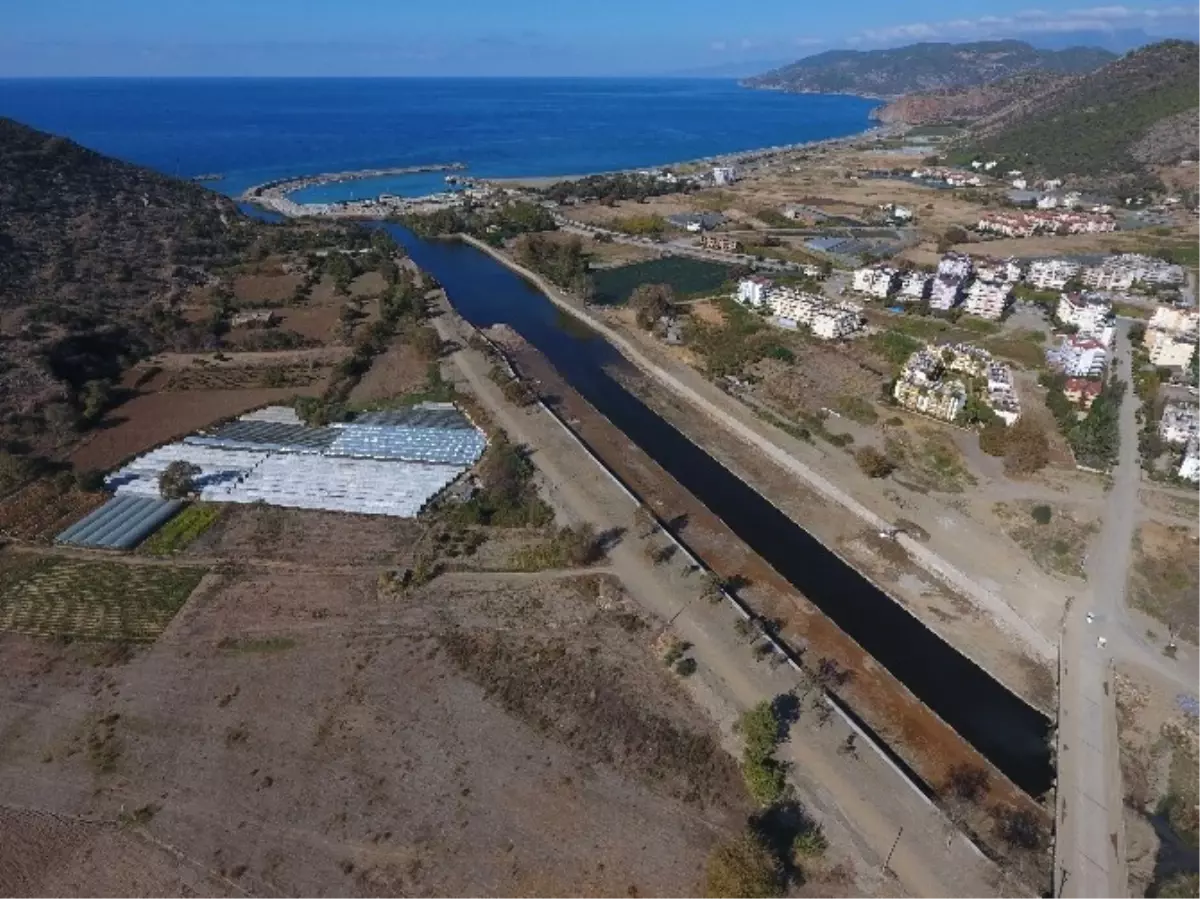 Gazipaşa Hacımusa Çayı\'nın Islah Çalışmaları Tamamlandı